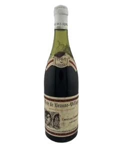 1962 Vin de Bourgogne : CÔTES DE BEAUNE VILLAGES – Caves des Cordeliers