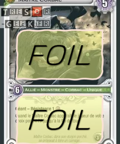 Maître Corbac FOIL [Dofus Collection 26/100 WAKFU]