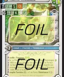 Hache Terrdala FOIL [Pandala 141/162 WAKFU]