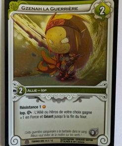 Gzenah la Guerrière FOIL [Wakfu TCG Promo]